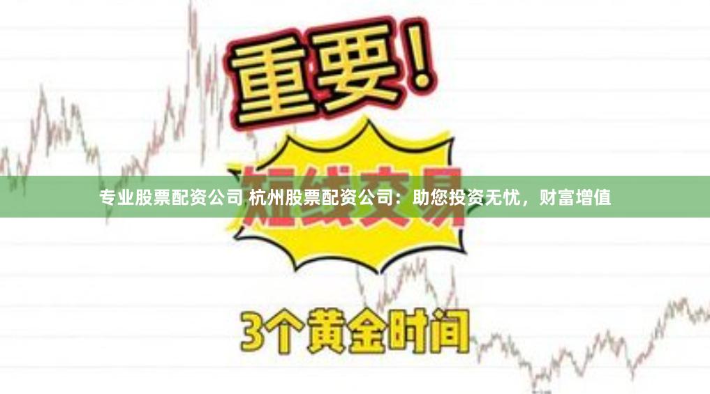 专业股票配资公司 杭州股票配资公司：助您投资无忧，财富增值